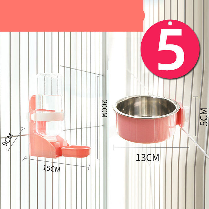 Why Your Cat Deserves the Best: The Food Bowl Neck Guard Stainless Steel Fixed Hanging Cage Cat Water Bowl