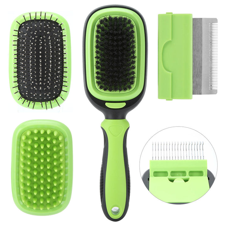 The Essential 5-in-1 Pet Cleaning and Grooming Comb Set