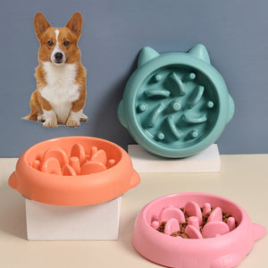 Discover the Benefits of the Anti-Choking Slow Feeder Dog Cat Bowl Plate
