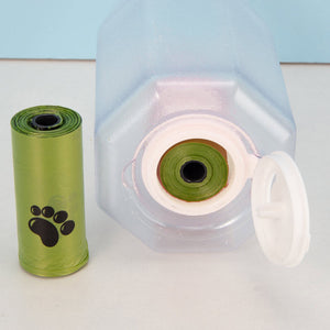 The Ultimate Portable Cat Bottle Food Feeder Drinker Poop