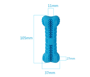 Discover the Ultimate Pet Dog Silicone Bone Toothbrush Toy