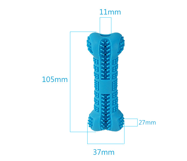 Discover the Ultimate Pet Dog Silicone Bone Toothbrush Toy