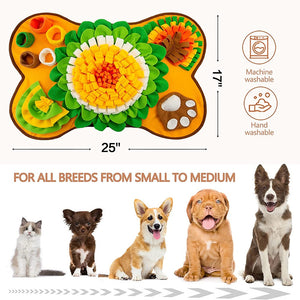 Engage Your Dog's Senses with the Large Snuffle Mat