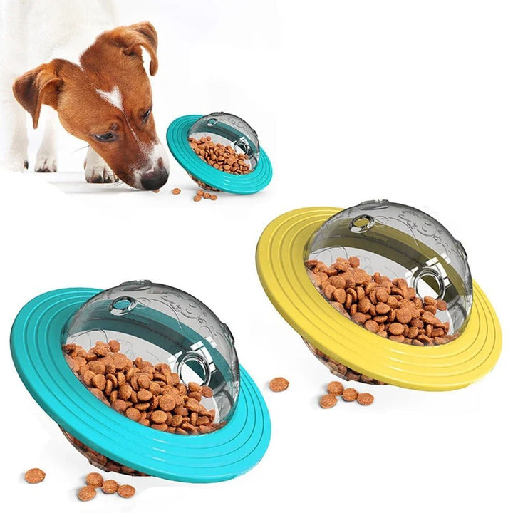 Dog Interactive Food Leaking Dispensing Treat Ball For Small