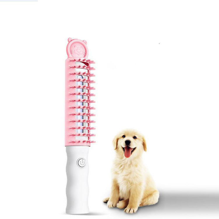Ozone Deodorizing Pet Shedding Brush Dog Grooming Tool