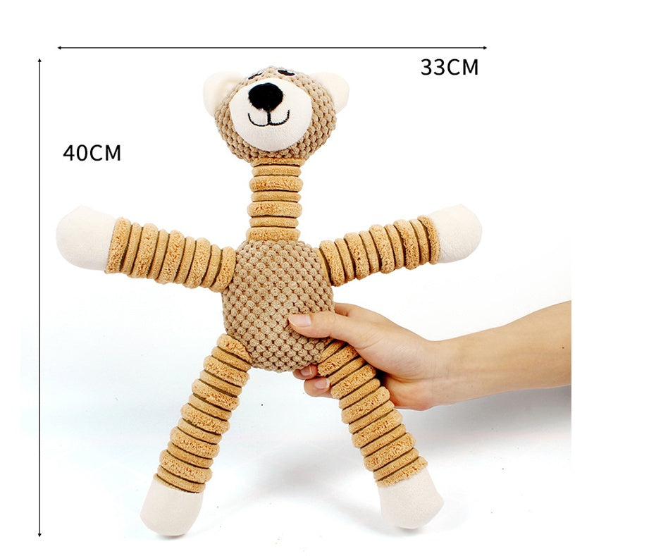 T-MENG Pet Dog Toys Make Sounds Solid Resistance