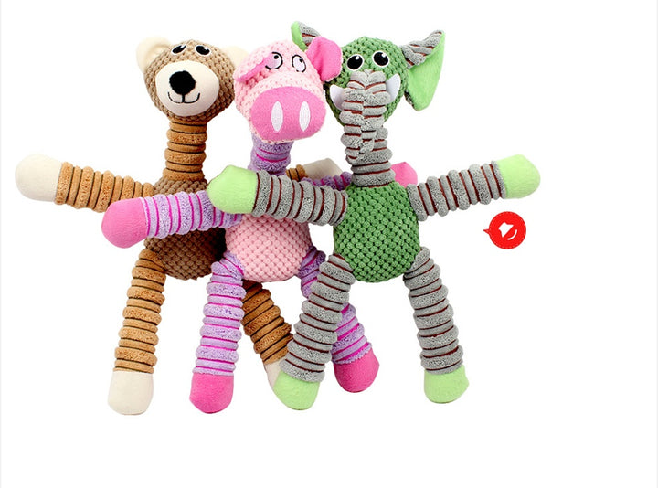 T-MENG Pet Dog Toys Make Sounds Solid Resistance
