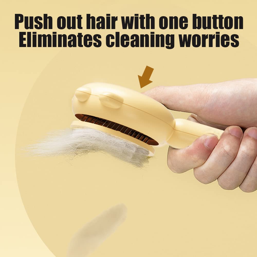 Pet Hair Cleaner Brush Cat Grooming Brush