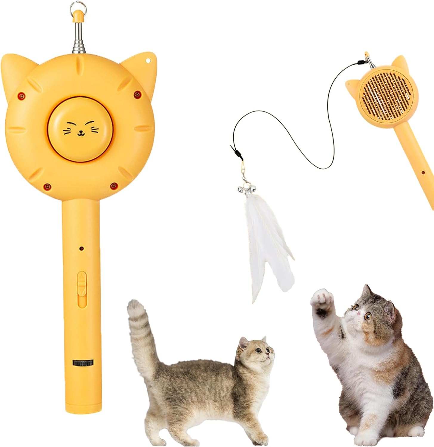 Cat Brush Toy 5-in-1 Interactive Toys