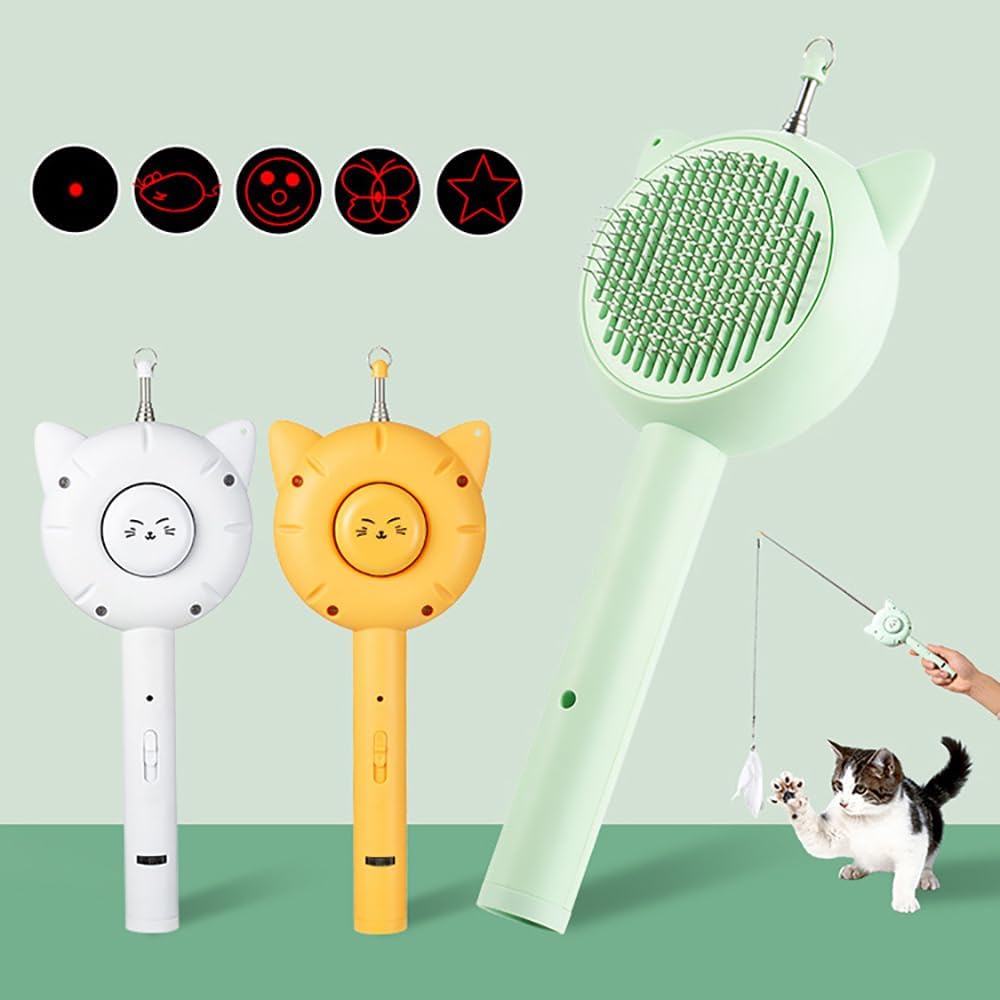 Cat Brush Toy 5-in-1 Interactive Toys