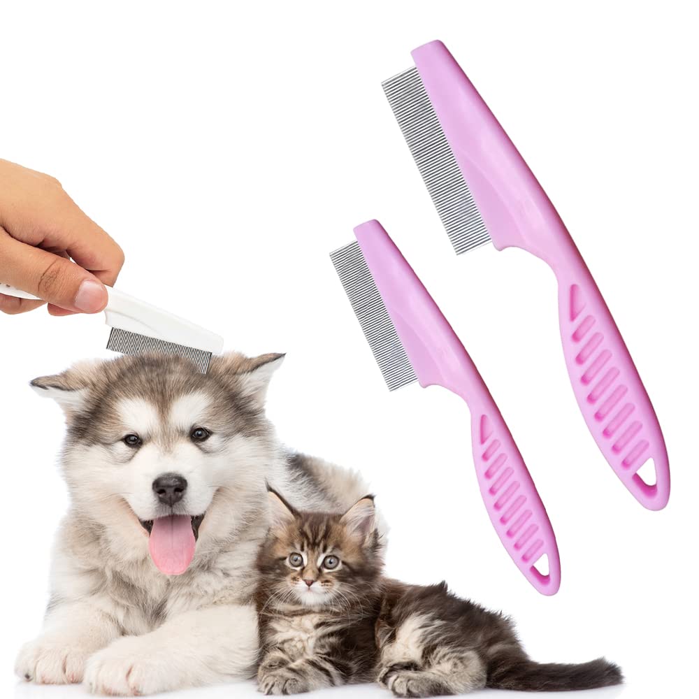 Multifunctional Pet Grooming Comb Tear Stain Removal Brush Kit