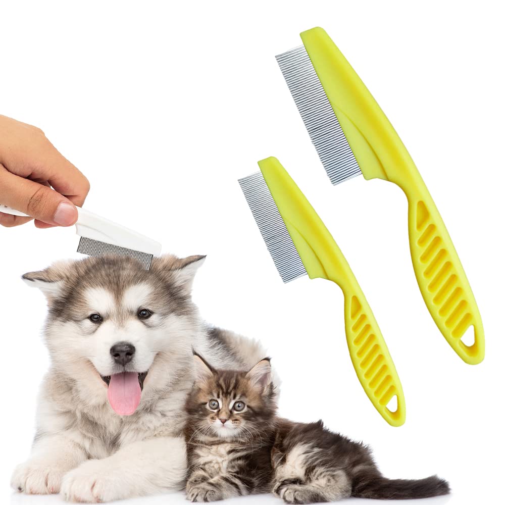 Multifunctional Pet Grooming Comb Tear Stain Removal Brush Kit