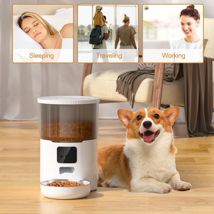 Automatic Smart Pet Feeder Food Dispenser