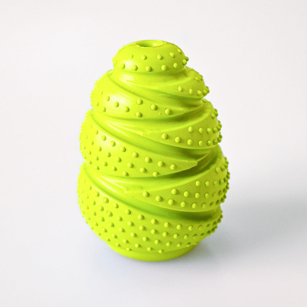 Rubber Treat-dispensing Toy For Pet Dogs