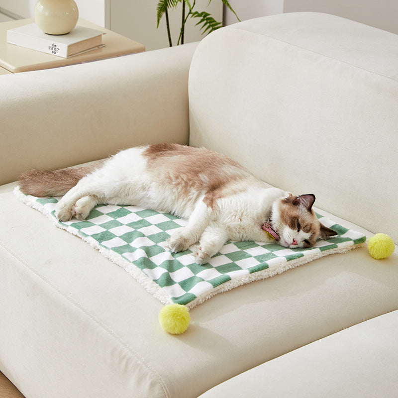 Comfortable Bed For Plush Pet Blanket Cozy
