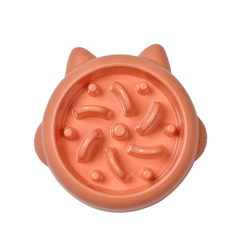 Anti-Choking Slow Feeder Dog Cat Bowl Plate