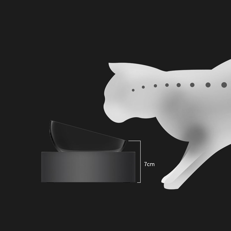 Adjustable Stainless Steel Pet Double Bowls Anti-Slip