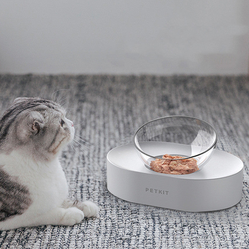 Adjustable Stainless Steel Pet Double Bowls Anti-Slip