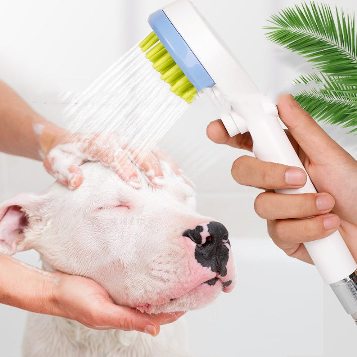 Dog Massage Comb Bath Brush Shower Head
