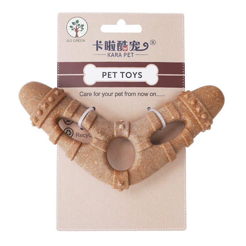 Dog Toy Bone Molar Rod Bite-resistant Teeth Cleaning