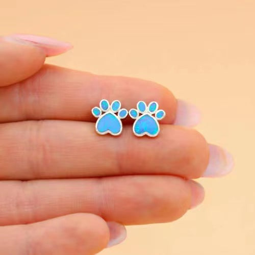 Love Paw Necklace Personalised Pet