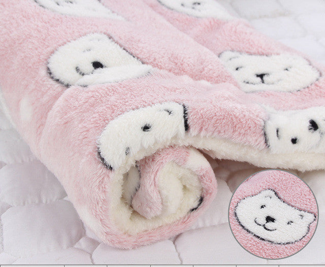 Kennel Mat Fall Winter Pet Thicken Blanket Quilt