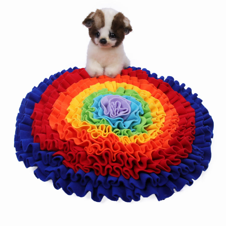 Pet Dog Snuffle Mat Nose Smell Training Sniffing