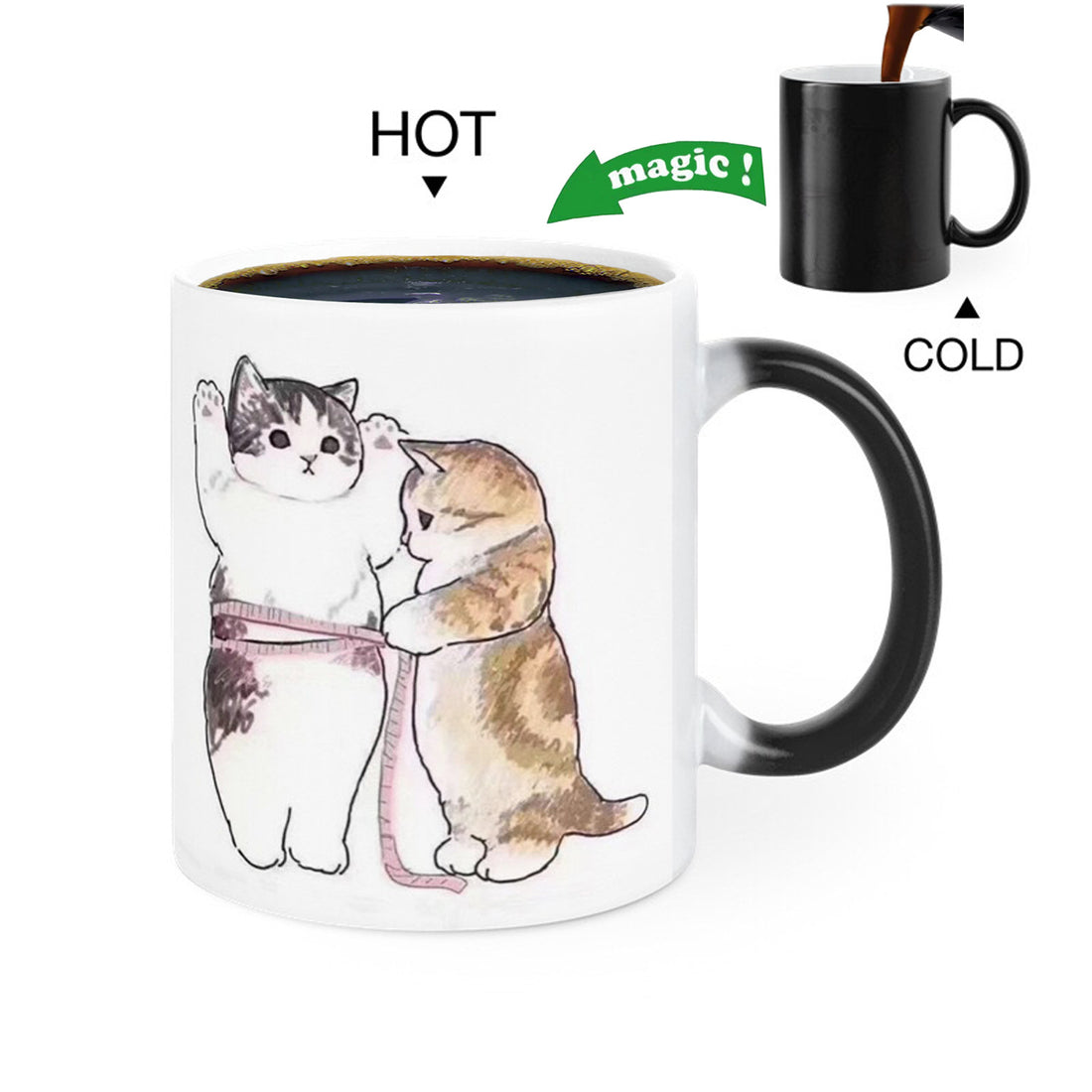 Slimming Discoloration Ceramic Mug