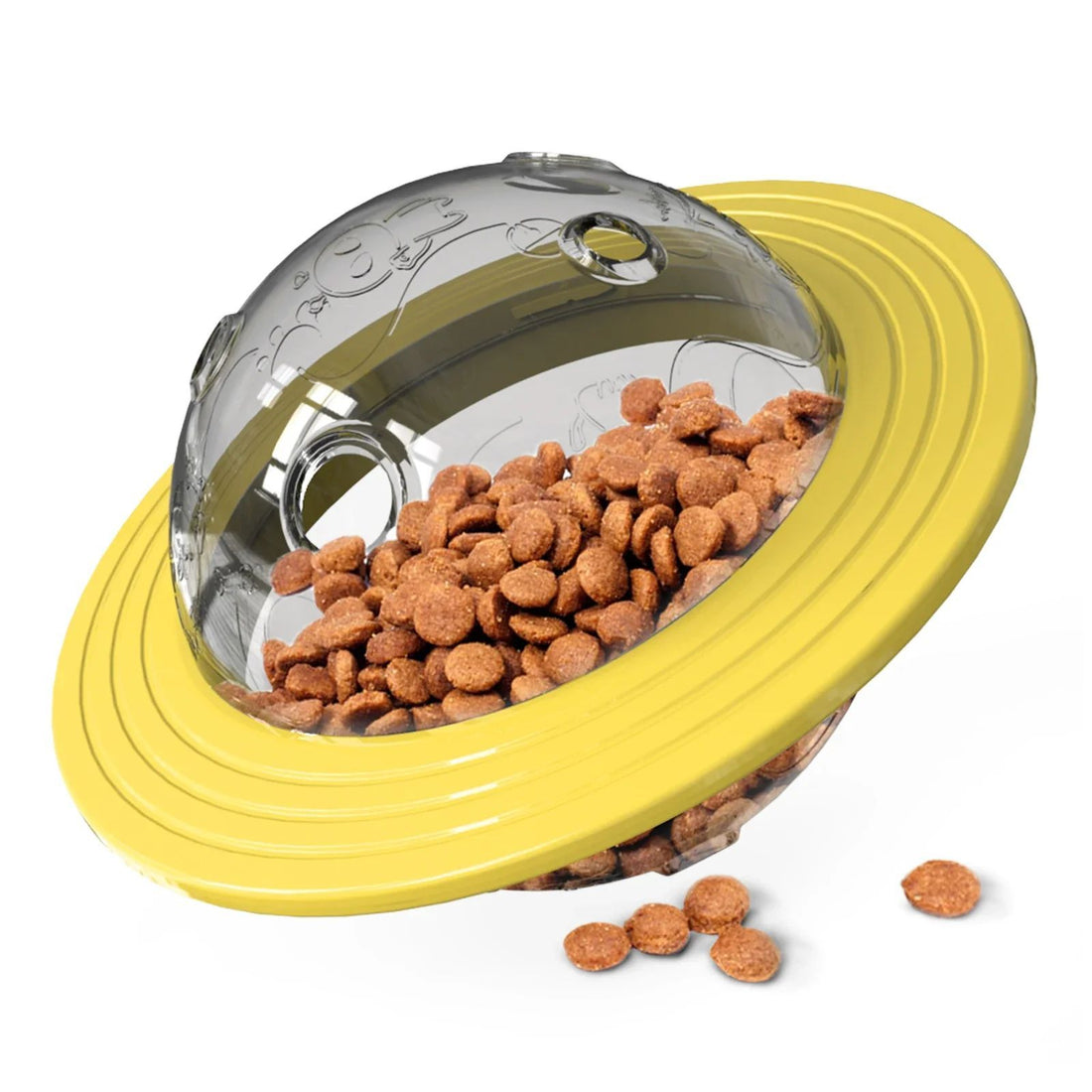 Dog Interactive Food Leaking Dispensing Treat Ball For Small