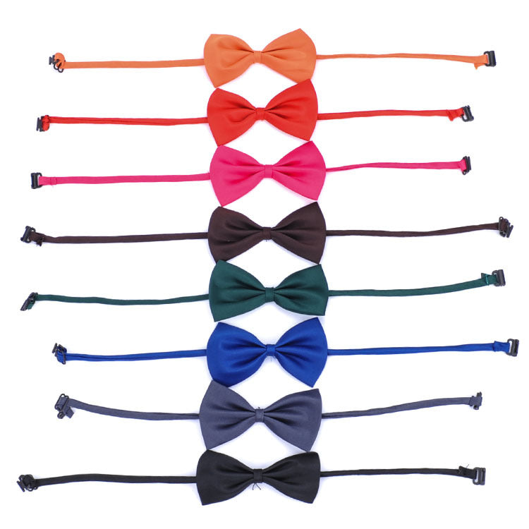 Multicolor Pet Bow Tie Accessory