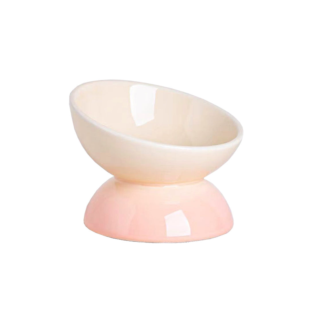 Bowl Ceramic Oblique Mouth Protection Cervical Spine Large Capacity Large Diameter