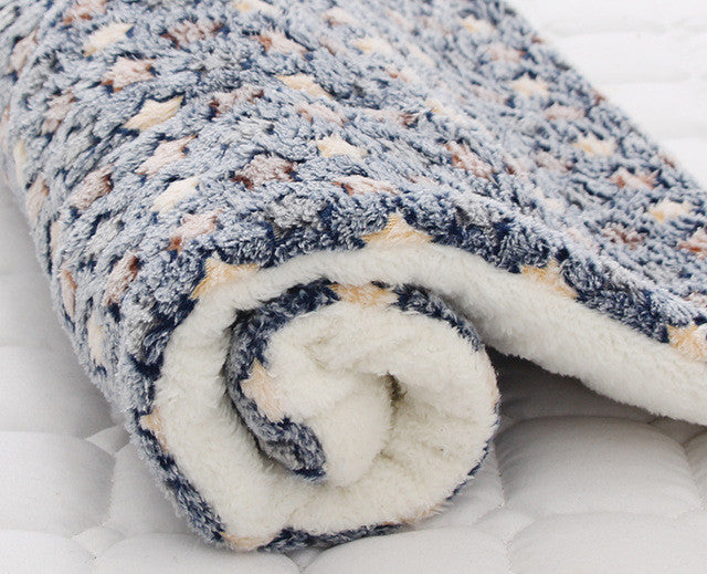 Kennel Mat Fall Winter Pet Thicken Blanket Quilt