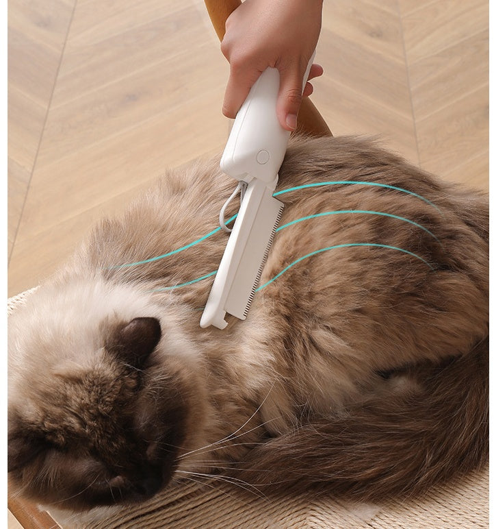 Pet Hair Removal Grooming Brush Dog Massage Tool