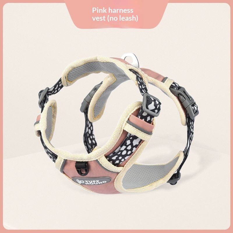 Pet Harness Vest-style Large Walking Leash