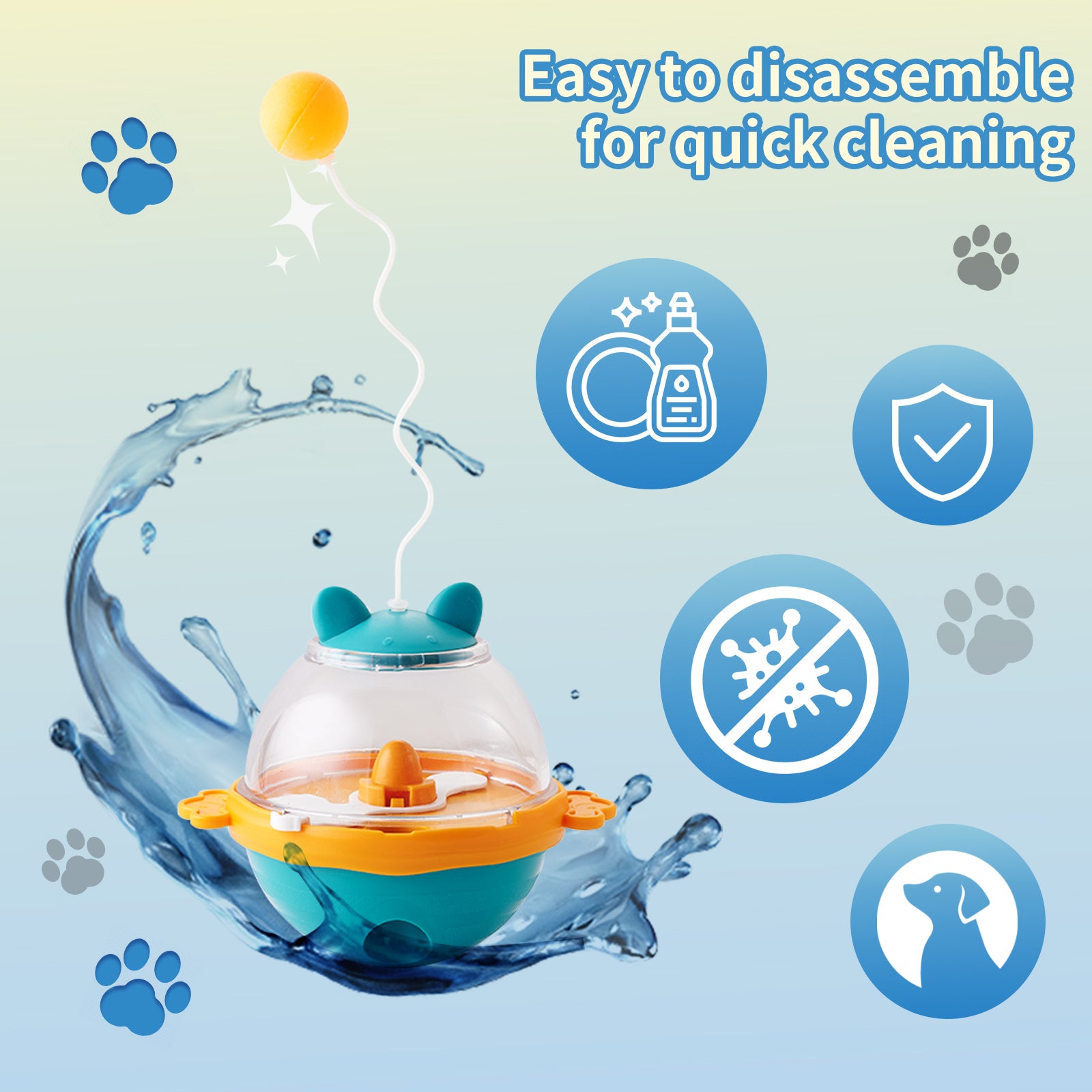 Guardians Tumbler Pet Toy Dog Leaky Food Toy Interactive