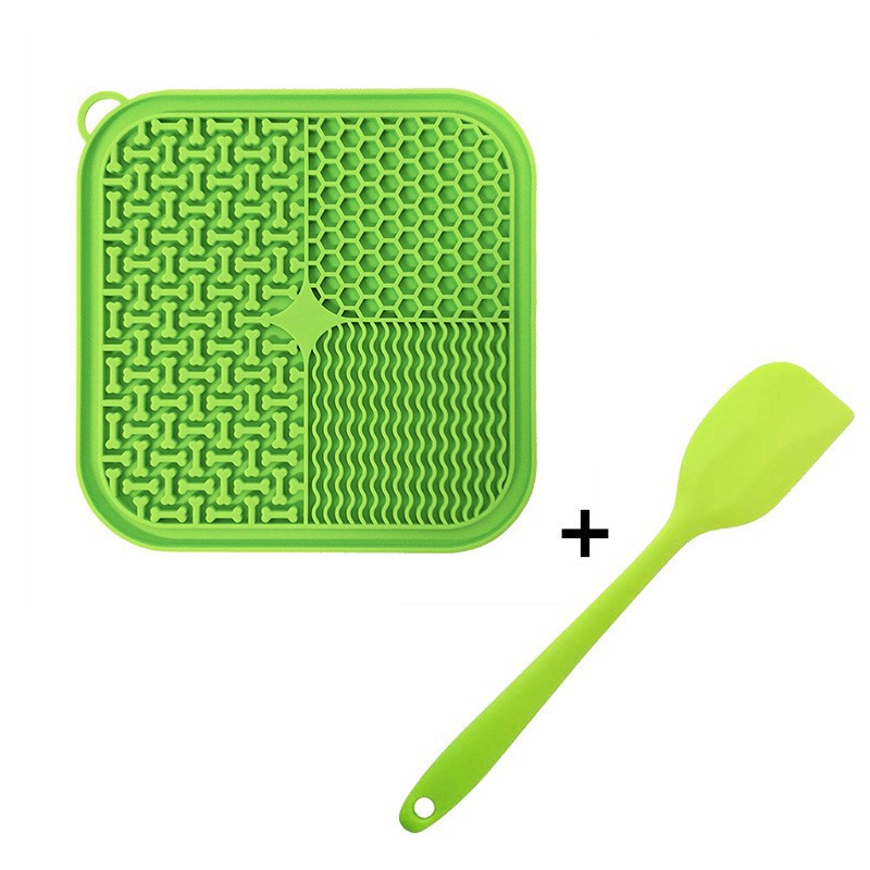 Dog Licking Mat Slow Feeder Suction Cup Anxiety Relief Pad