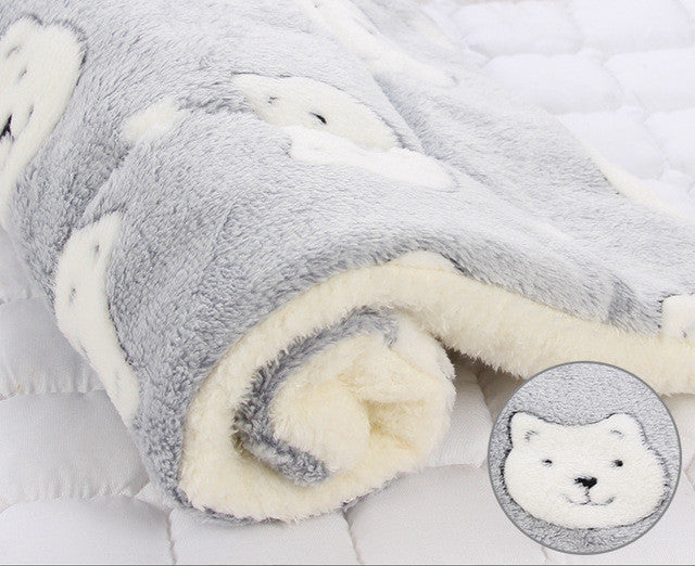 Kennel Mat Fall Winter Pet Thicken Blanket Quilt
