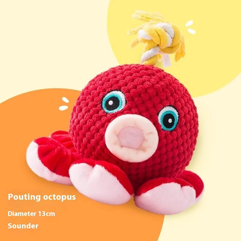 Dog Toy Bite-resistant Molar Sound Self-Hi Relieving Stuffy Artifact