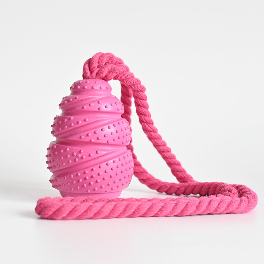 Rubber Treat-dispensing Toy For Pet Dogs