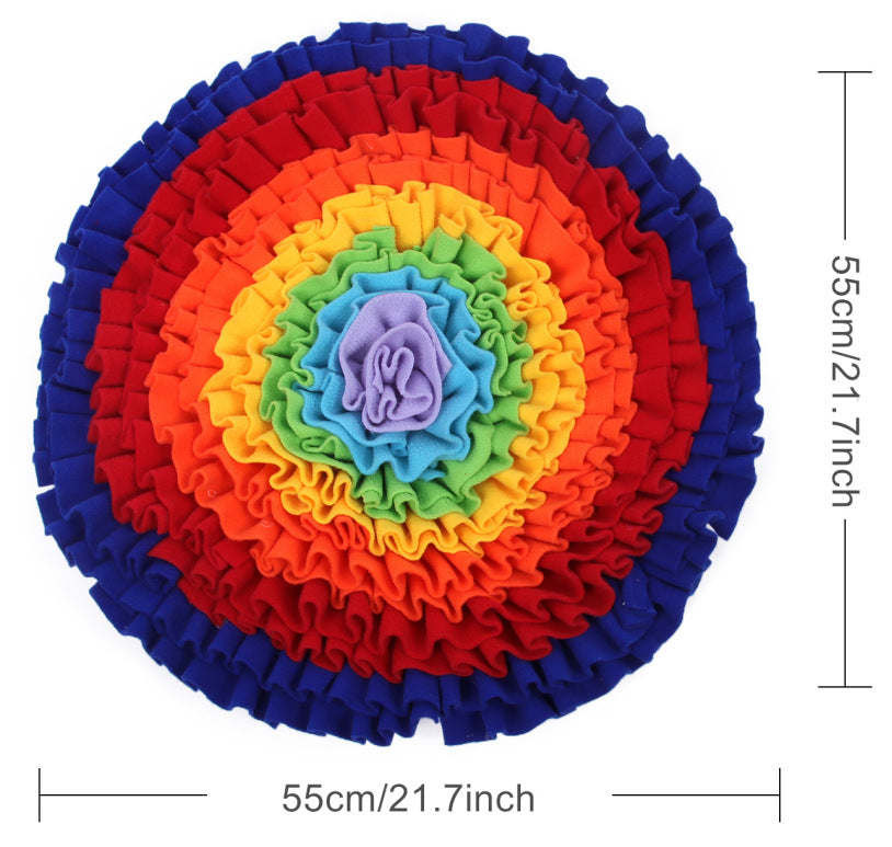 Pet Dog Snuffle Mat Nose Smell Training Sniffing