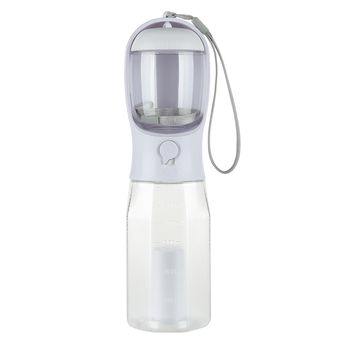 Portable Cat Bottle Food Feeder Drinker Poop