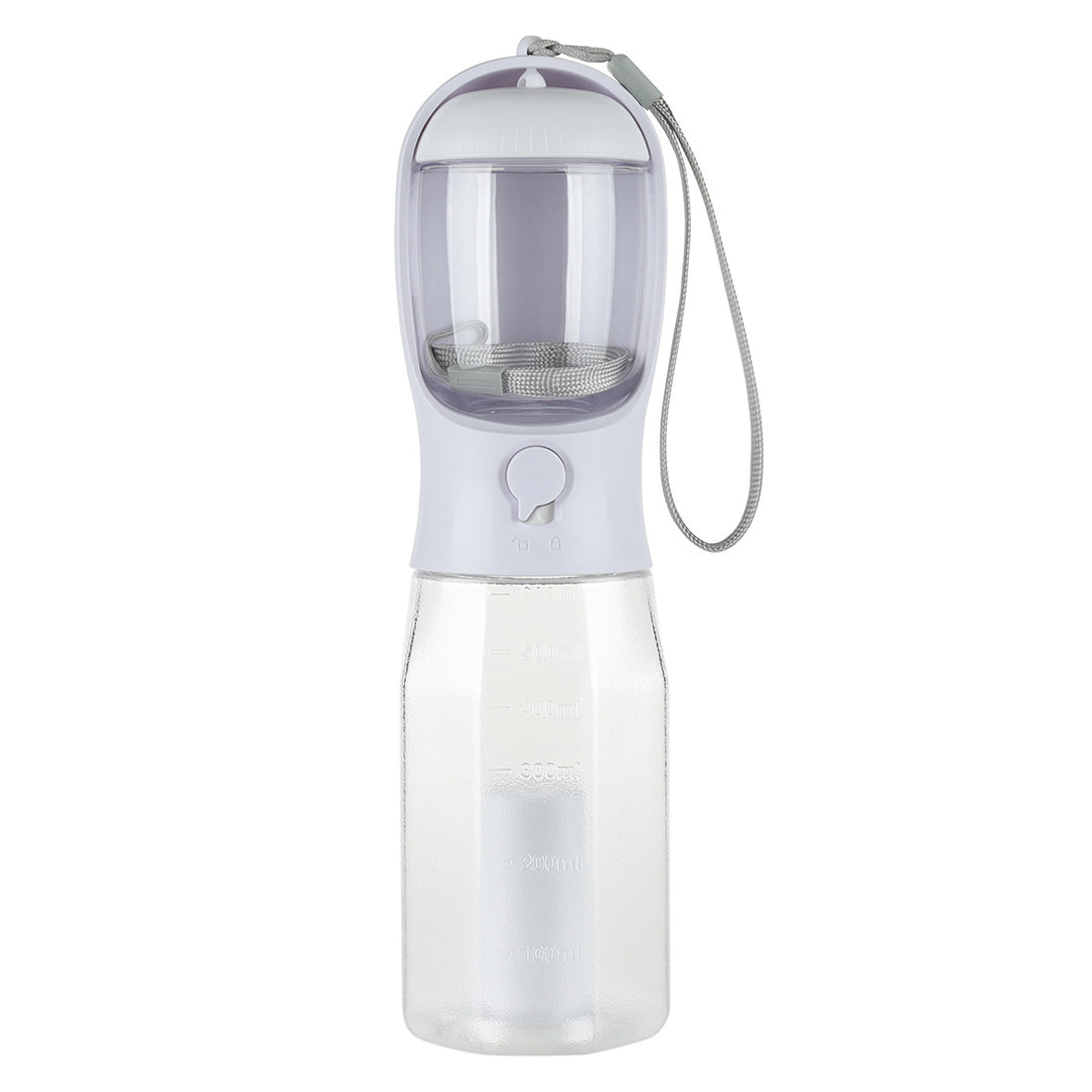 Portable Cat Bottle Food Feeder Drinker Poop