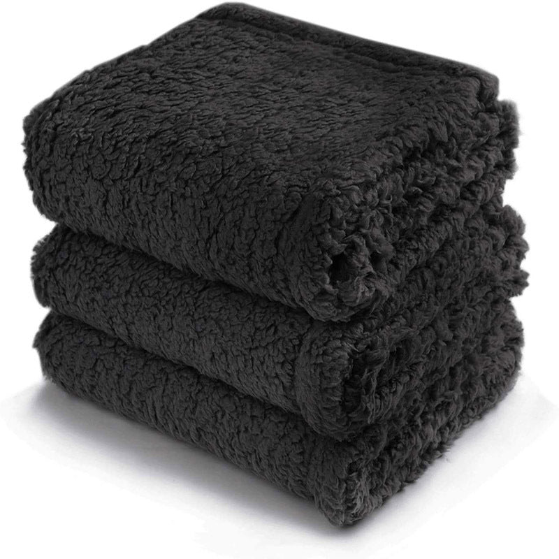 Shu Cotton Velvet Pet Blanket Warm Hair