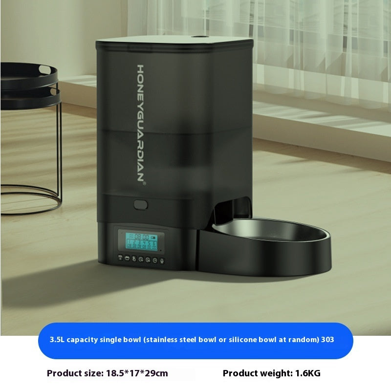 Automatic Smart Pet Feeder Timed Portion Control