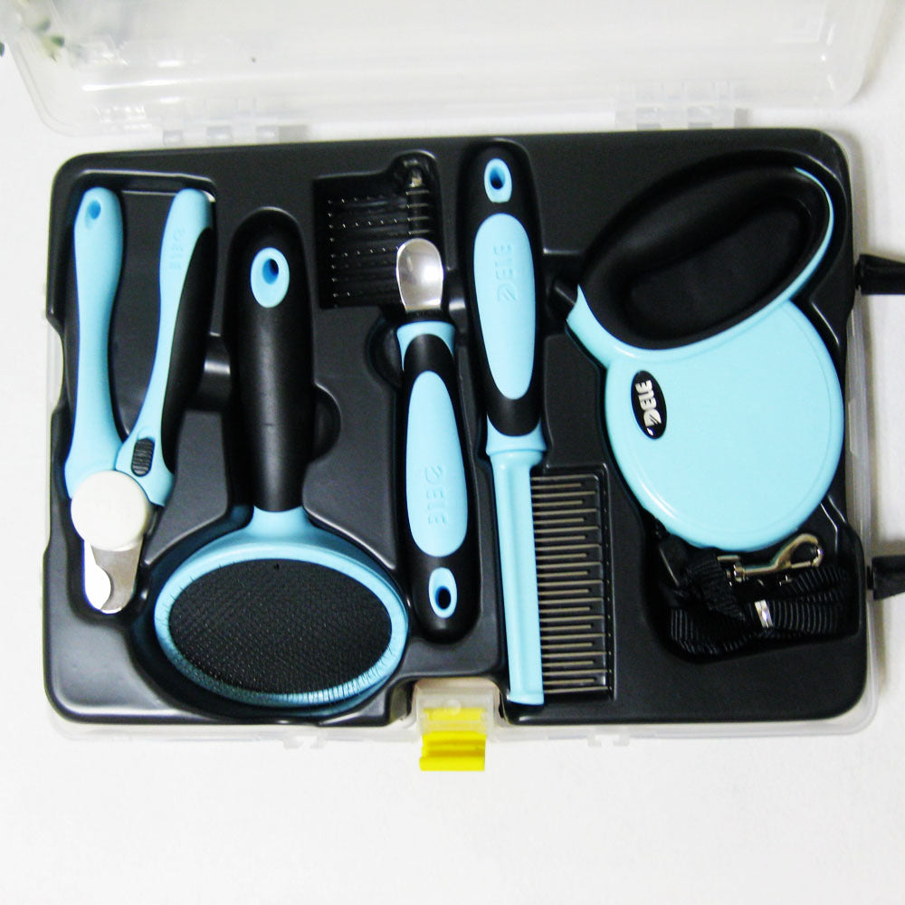 Pet Leash And Dog Walking Grooming Kit