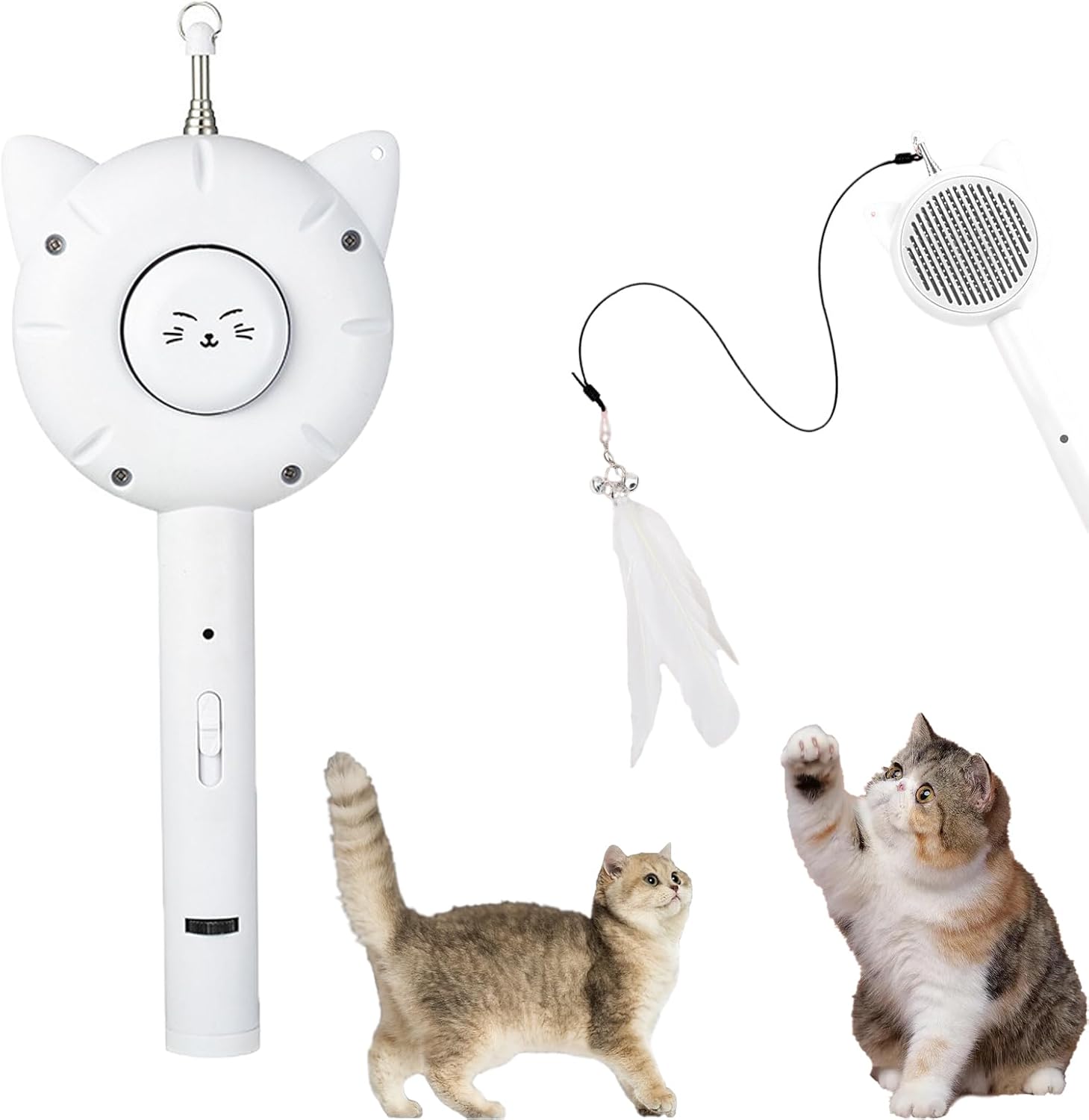Cat Brush Toy 5-in-1 Interactive Toys