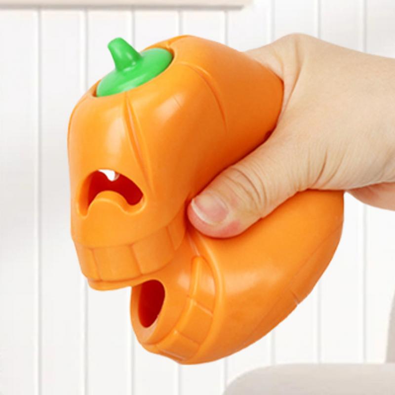 Pumpkin Shape Tough Dog Chew Toy