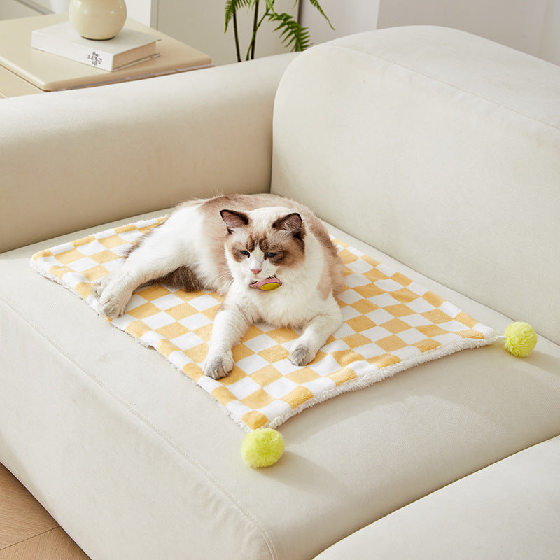 Comfortable Bed For Plush Pet Blanket Cozy