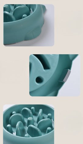 Anti-Choking Slow Feeder Dog Cat Bowl Plate