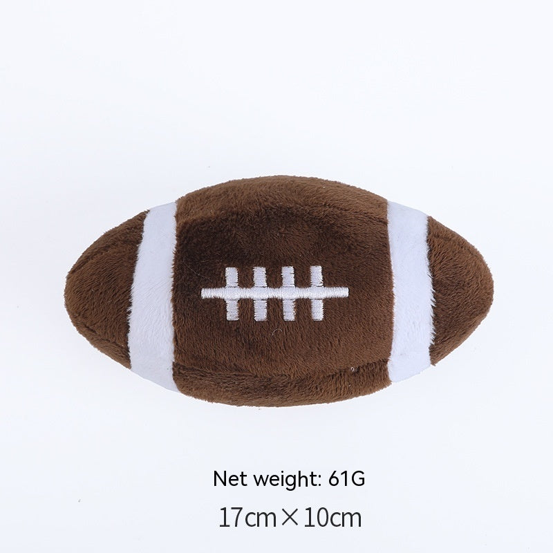 Plush Toy Pet Ball Dog Toy Bite-resistant Molar